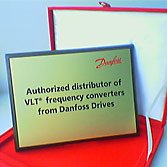 Authorized distributor of VLT® frequency converters from Danfoss Drives